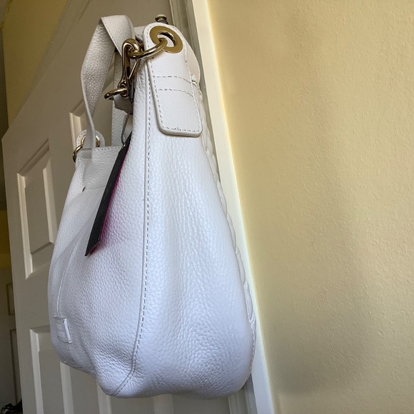 Vince Camuto Puffy Weave Leather Tote Crossbody - Miki Ivory - Picture 3 of 15